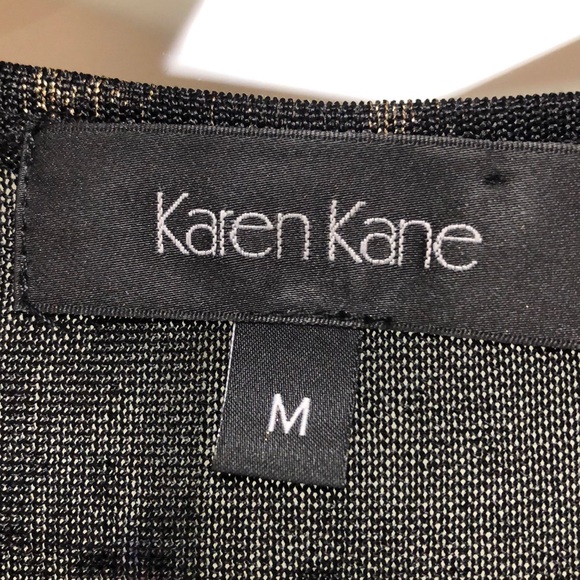 Karen Kane semi sheer 3/4 length arms sweater - Picture 3 of 4